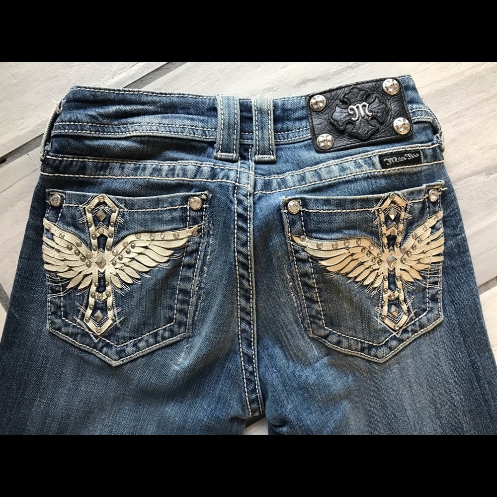 Miss Me jeans boot cut 27 x 33 y2k fashion low rise